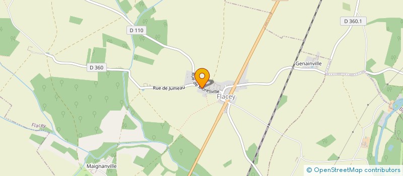 localisation de l'entreprise INDIVISION BAUBION à FLACEY