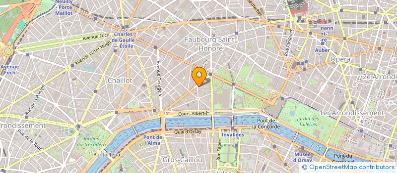 localisation de l'entreprise INDIVISION BAUCHET  PARIS