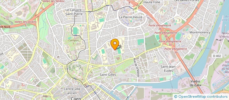 localisation de l'entreprise INDIVISION BAUDRY-HURPY à CAEN