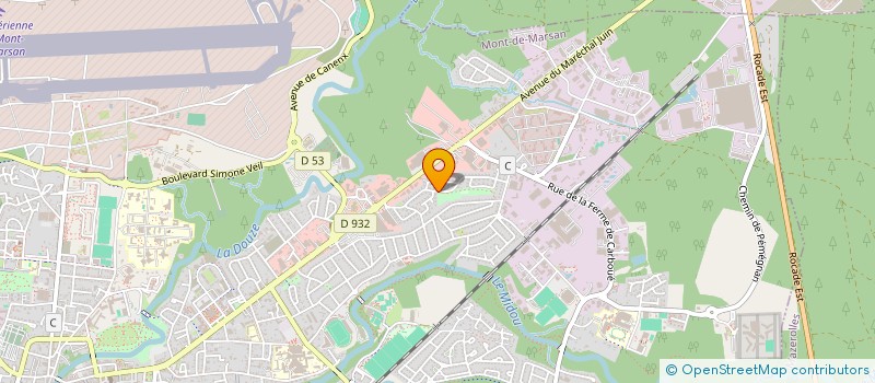 localisation de l'entreprise INDIVISION BAUER PELOWSKI  MONT-DE-MARSAN