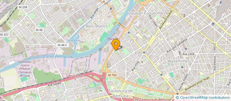 localisation de l'entreprise INDIVISION BAUET REIMANCZIKOWSKI à LILLE
