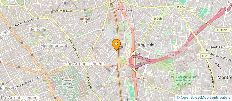 localisation de l'entreprise INDIVISION BAUMGART PAYET  PARIS