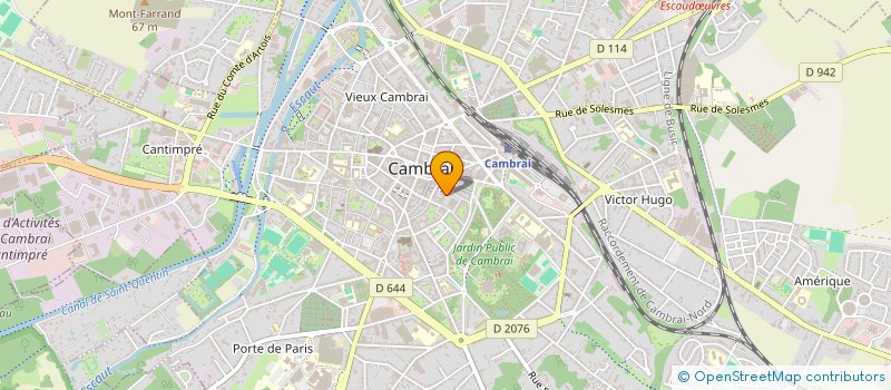 localisation de l'entreprise INDIVISION BAUZA à CAMBRAI