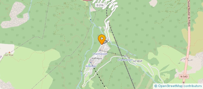 localisation de l'entreprise INDIVISION BAVA  MODANE