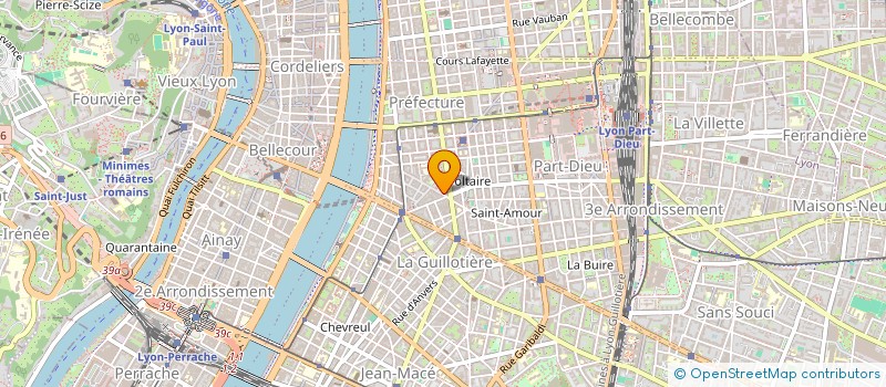 localisation de l'entreprise INDIVISION BAVEREZ  LYON