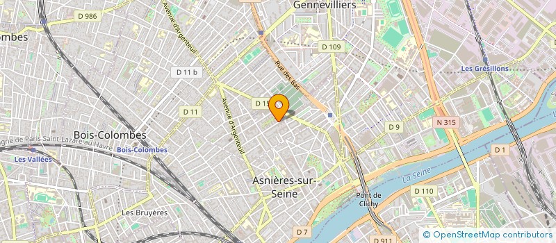 localisation de l'entreprise INDIVISION BAVYE LAFLAQUIERE à ASNIERES-SUR-SEINE