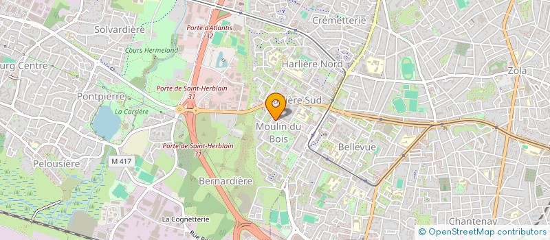 localisation de l'entreprise INDIVISION BAWA RAIMI  SAINT-HERBLAIN