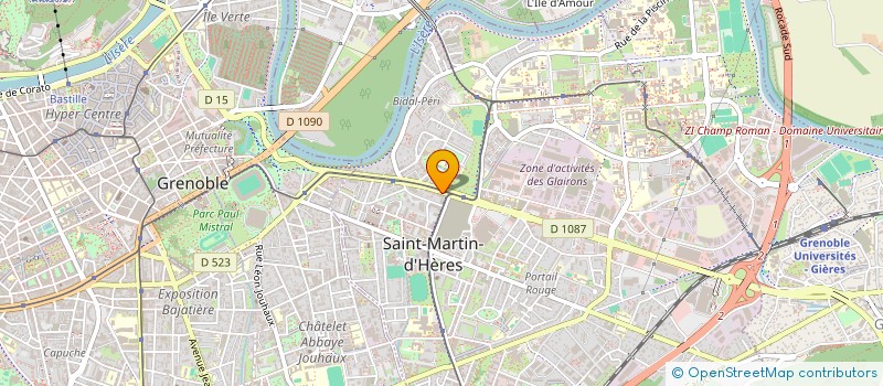 localisation de l'entreprise INDIVISION BAY BONNEFOY CUDRAZ  SAINT-MARTIN-D'HERES