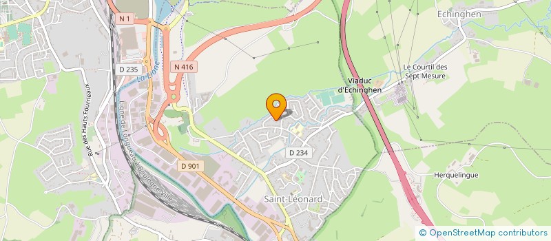 localisation de l'entreprise INDIVISION BAYARD  BAINCTHUN