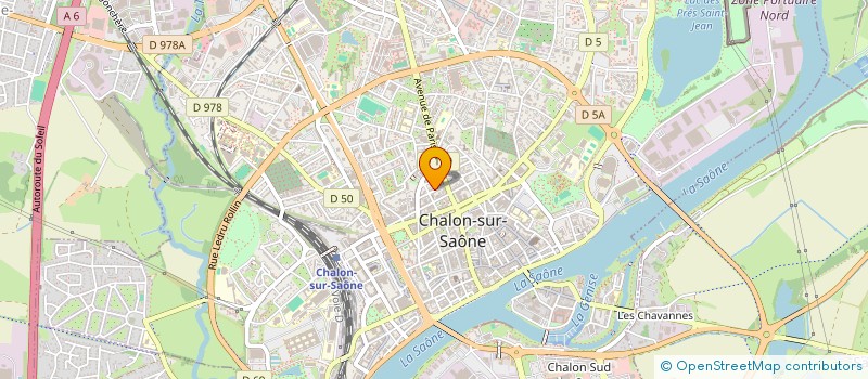 localisation de l'entreprise INDIVISION BAYLE à CHALON-SUR-SAONE