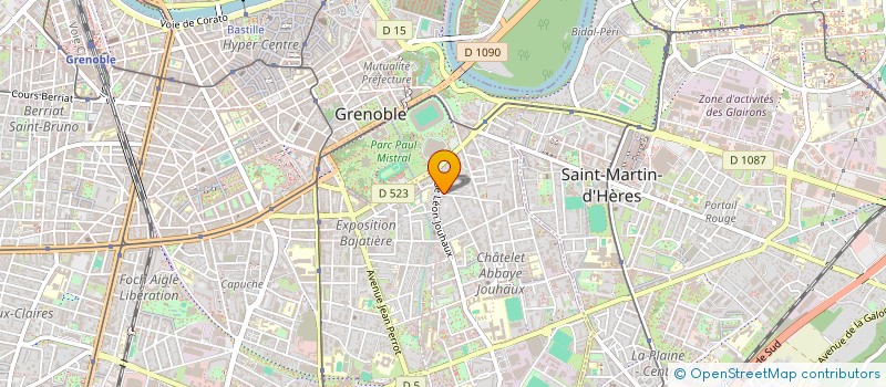 localisation de l'entreprise INDIVISION BAYLE-FABRE  GRENOBLE