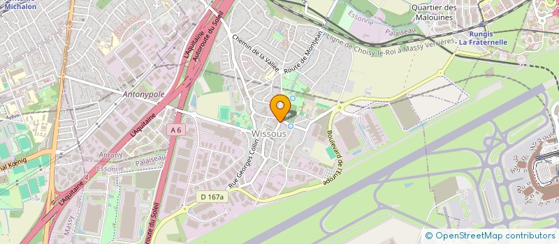 localisation de l'entreprise INDIVISION BAYLE LEMAIRE  WISSOUS