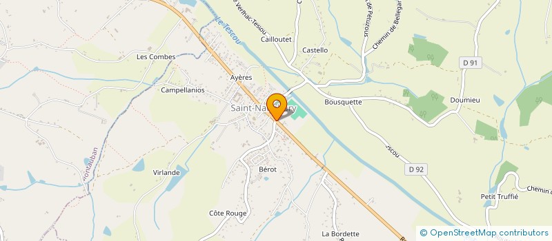 localisation de l'entreprise INDIVISION BAYOL JEAN PHILIPPE ET FREDERIQUE  SAINT-NAUPHARY