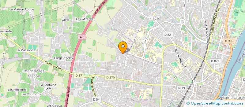 localisation de l'entreprise INDIVISION BAYON ZIEGER  CHARNAY-LES-MACON