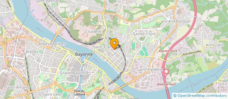 localisation de l'entreprise INDIVISION BAYONNE PHIL&GILLES à BAYONNE