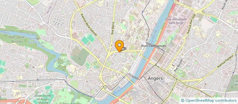 localisation de l'entreprise INDIVISION BAZANTAY à ANGERS