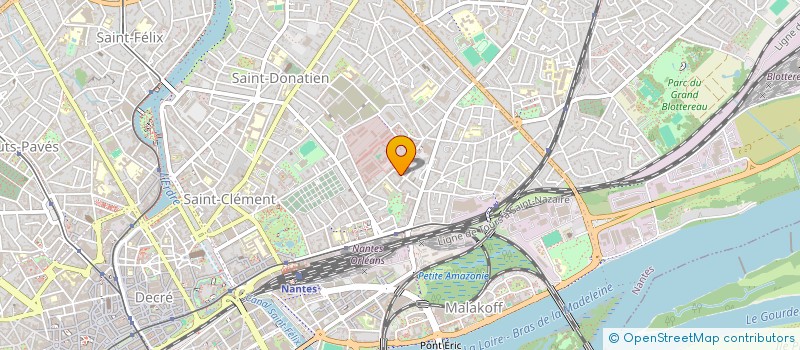 localisation de l'entreprise INDIVISION BAZILE ET GAUTIER à NANTES