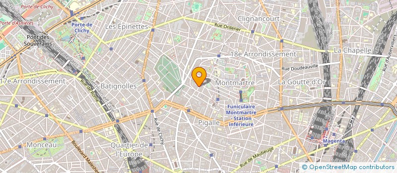 localisation de l'entreprise INDIVISION BAZIN MERCIECA THOLOZE  PARIS