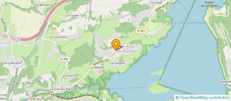 localisation de l'entreprise INDIVISION BEARZI / GIMENEZ  SAINT-ALBAN-DE-MONTBEL