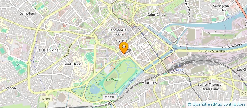 localisation de l'entreprise INDIVISION BEAUFILS à CAEN
