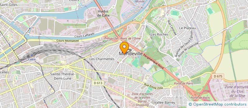 localisation de l'entreprise INDIVISION BEAUFILS NOEL ET ISABELLE  MONDEVILLE