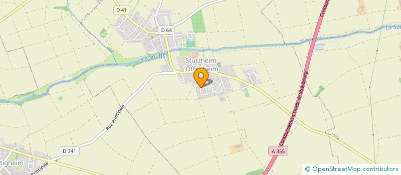 localisation de l'entreprise INDIVISION BECKER DUPUY  TRUCHTERSHEIM