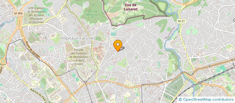 localisation de l'entreprise INDIVISION BECUWE-MOLTO à MONTPELLIER