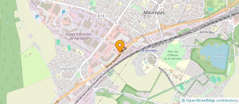 localisation de l'entreprise INDIVISION BEDECARRAXBVRU à COIGNIERES