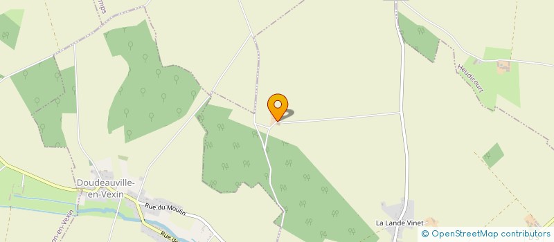 localisation de l'entreprise INDIVISION BEDIN  ETREPAGNY