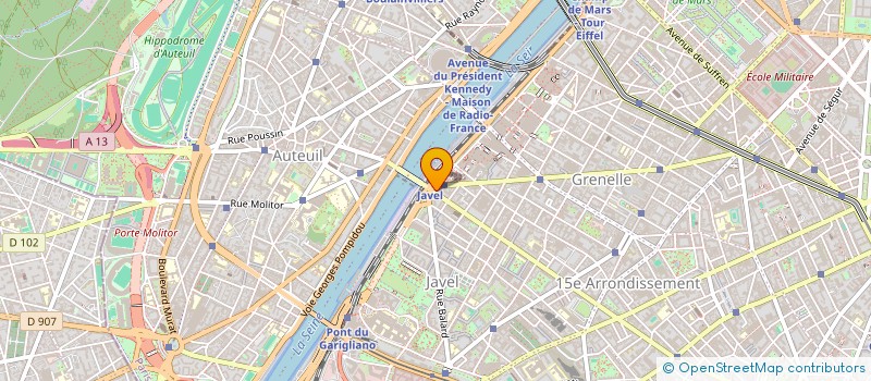 localisation de l'entreprise INDIVISION BEDOUSSAC  PARIS