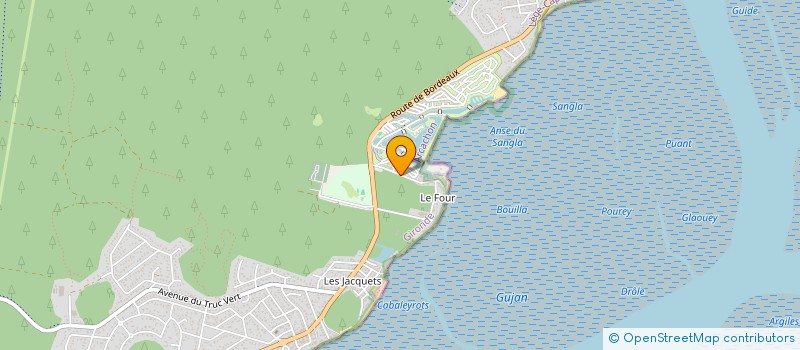 localisation de l'entreprise INDIVISION BEGARDS  LEGE-CAP-FERRET