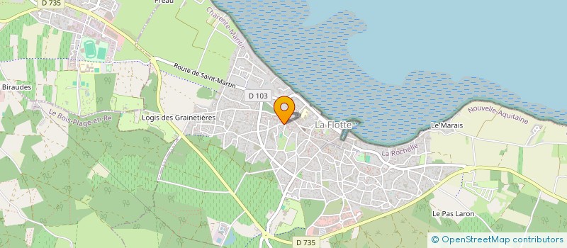 localisation de l'entreprise INDIVISION BEGAUD à LA FLOTTE