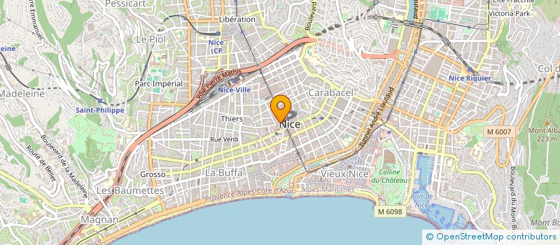 localisation de l'entreprise INDIVISION BEGEER STEFANOVSKA à NICE