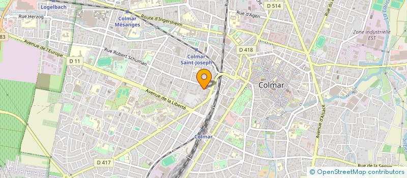 localisation de l'entreprise INDIVISION BEIT BYOUT  COLMAR