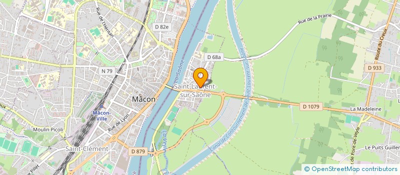 localisation de l'entreprise INDIVISION BEJOINT MONTEIL  VILLEFRANCHE-SUR-SAONE