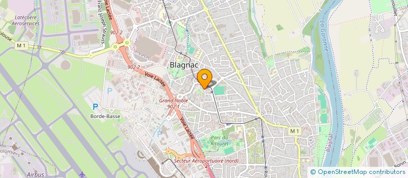 localisation de l'entreprise INDIVISION BEKOE à BLAGNAC