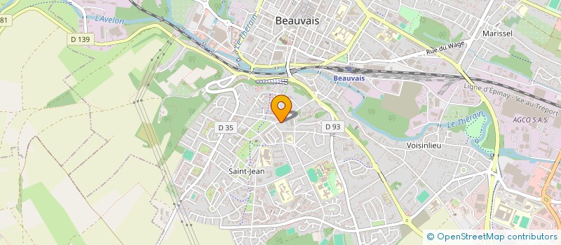 localisation de l'entreprise INDIVISION BELAYACHI  BEAUVAIS