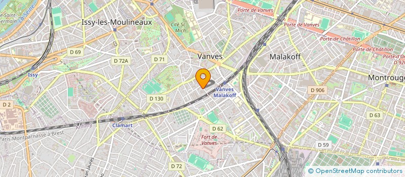 localisation de l'entreprise INDIVISION BELE  VANVES