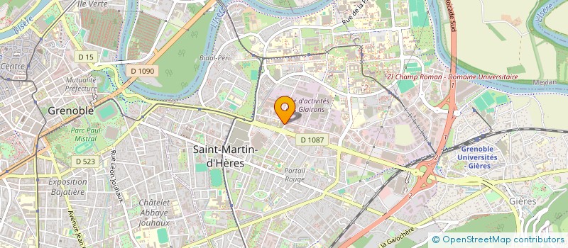 localisation de l'entreprise INDIVISION BELHACHE  SAINT-MARTIN-D'HERES