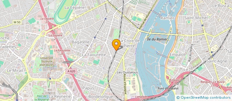 localisation de l'entreprise INDIVISION BELHAFAD à TOULOUSE
