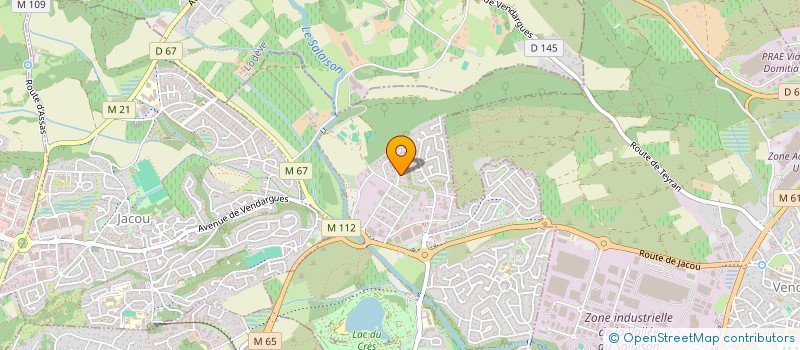 localisation de l'entreprise INDIVISION BELIARD DE BEAUPRE  LE CRES