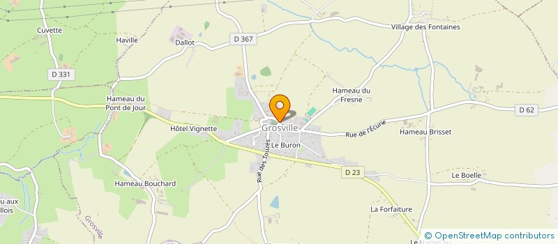 localisation de l'entreprise INDIVISION BELLAMY TOMAZ  GROSVILLE