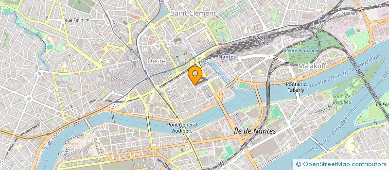 localisation de l'entreprise INDIVISION BELLANGER GAUDIN à NANTES