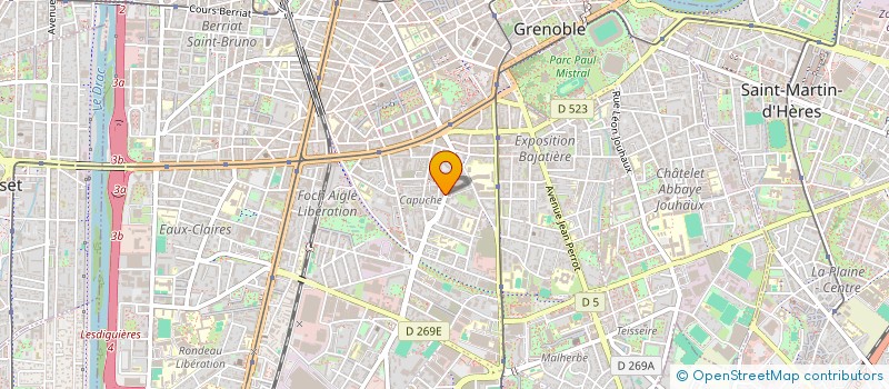 localisation de l'entreprise INDIVISION BELLE CLOT à GRENOBLE