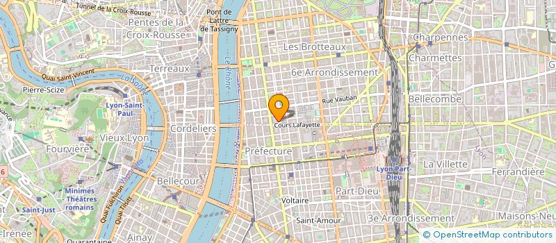 localisation de l'entreprise INDIVISION BELLEMAIN CONDAMIN à LYON
