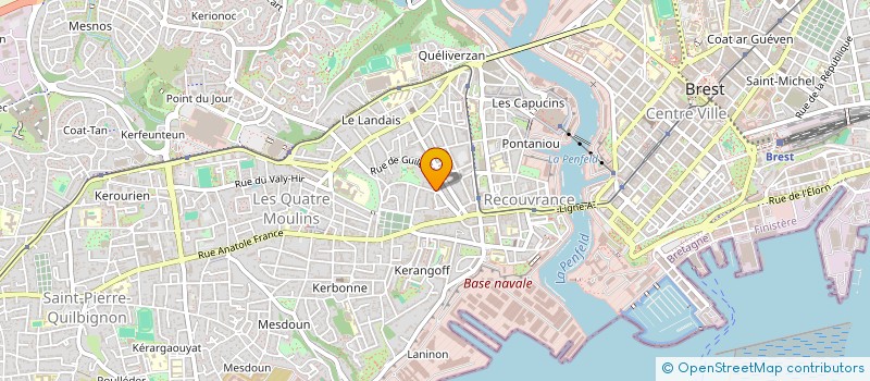 localisation de l'entreprise INDIVISION BELLIN à BREST