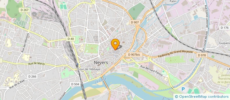 localisation de l'entreprise INDIVISION BELON à NEVERS