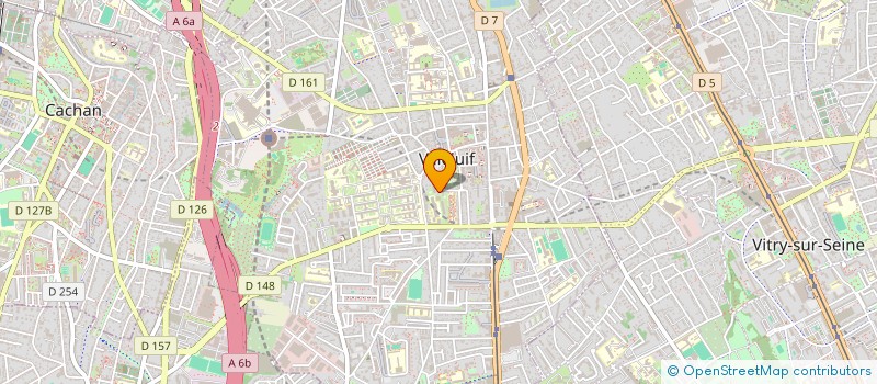 localisation de l'entreprise INDIVISION BELOUIS ET BELOUIS MICKALONIS  VILLEJUIF