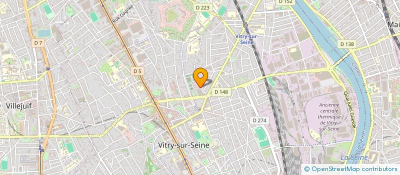 localisation de l'entreprise INDIVISION BEN MZOUGHIA  VITRY-SUR-SEINE