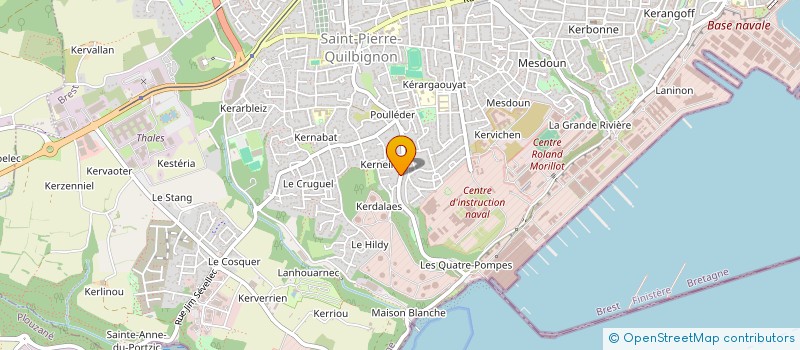 localisation de l'entreprise INDIVISION BENAOUDA HACHOUR à BREST